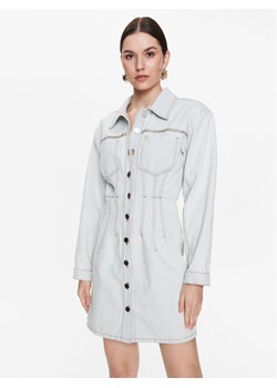 Gestuz Sukienka jeansowa Calia 10906914 Niebieski Regular Fit ze sklepu MODIVO w kategorii Sukienki - zdjęcie 182734309