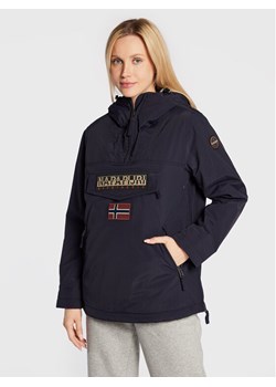 Napapijri Kurtka anorak Rainforest NP0A4GM6 Granatowy Regular Fit ze sklepu MODIVO w kategorii Kurtki damskie - zdjęcie 182734407
