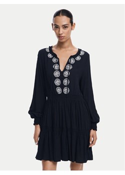 Desigual Sukienka codzienna Jacksonville 24WWVW64 Czarny Regular Fit ze sklepu MODIVO w kategorii Sukienki - zdjęcie 182734418