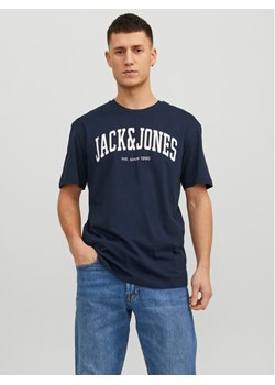 Jack&Jones T-Shirt Josh 12236514 Granatowy Relaxed Fit ze sklepu MODIVO w kategorii T-shirty męskie - zdjęcie 182734419
