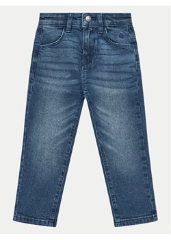 United Colors Of Benetton Jeansy 45ONGE01W Niebieski Skinny Fit ze sklepu MODIVO w kategorii Spodnie chłopięce - zdjęcie 182734569