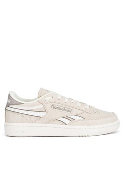 Reebok Sneakersy Club C Revenge 100201411 Beżowy ze sklepu MODIVO w kategorii Buty sportowe damskie - zdjęcie 182734739