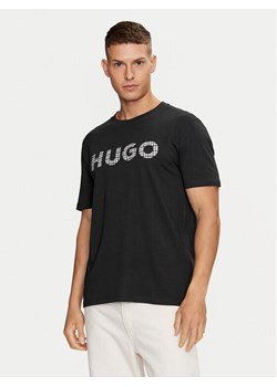 Hugo T-Shirt Dulivio_U243 50519724 Czarny Regular Fit ze sklepu MODIVO w kategorii T-shirty męskie - zdjęcie 182734747