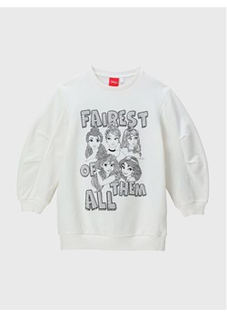 Original Marines Bluza DISNEY DCAV3649F Écru Regular Fit ze sklepu MODIVO w kategorii Bluzy dziewczęce - zdjęcie 182734766