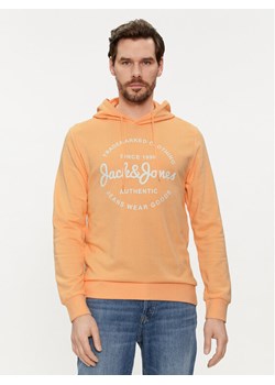 Jack&Jones Bluza Forest 12249237 Pomarańczowy Standard Fit ze sklepu MODIVO w kategorii Bluzy męskie - zdjęcie 182734826