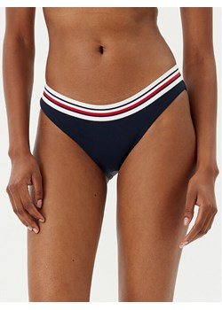 Tommy Hilfiger Dół od bikini UW0UW05830 Granatowy ze sklepu MODIVO w kategorii Stroje kąpielowe - zdjęcie 182734945