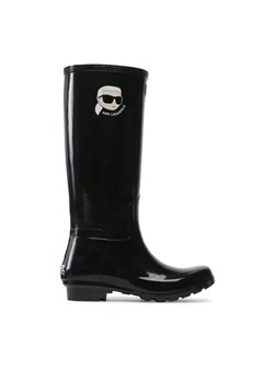 KARL LAGERFELD Kalosze KL47090N Czarny ze sklepu MODIVO w kategorii Kalosze damskie - zdjęcie 182735038
