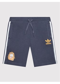 adidas Szorty sportowe KEVIN LYONS HC9441 Granatowy Regular Fit ze sklepu MODIVO w kategorii Spodenki chłopięce - zdjęcie 182735056
