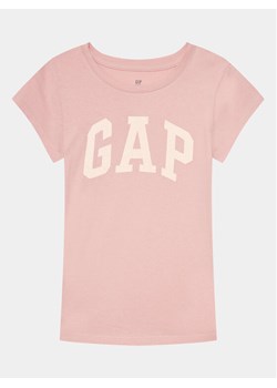 Gap T-Shirt 792399-01 Różowy Regular Fit ze sklepu MODIVO w kategorii Bluzki dziewczęce - zdjęcie 182735078