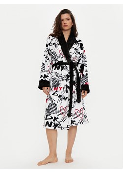 DKNY Szlafrok YI20027F Biały ze sklepu MODIVO w kategorii Szlafroki damskie - zdjęcie 182735156