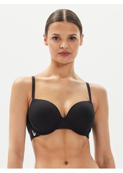 DKNY Biustonosz z fiszbiną DK7511 Czarny ze sklepu MODIVO w kategorii Biustonosze - zdjęcie 182735307