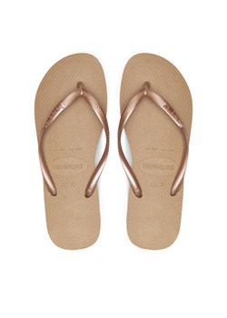Havaianas Japonki 4000030.3581 Złoty ze sklepu MODIVO w kategorii Klapki damskie - zdjęcie 182735315