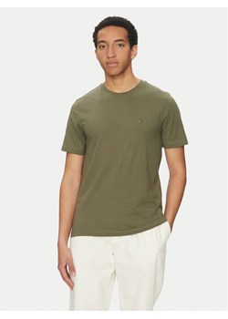 Tommy Hilfiger T-Shirt Ess Seasonal MW0MW39995 Zielony Regular Fit ze sklepu MODIVO w kategorii T-shirty męskie - zdjęcie 182735479