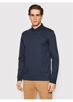 Boss Polo Pado 30 50468392 Granatowy Regular Fit ze sklepu MODIVO w kategorii T-shirty męskie - zdjęcie 182735499