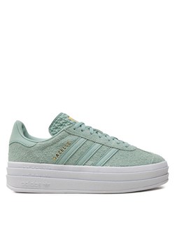 adidas Sneakersy Gazelle Bold IG4381 Zielony ze sklepu MODIVO w kategorii Buty sportowe damskie - zdjęcie 182735545