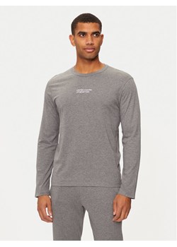 United Colors Of Benetton Longsleeve 30964M017 Szary Slim Fit ze sklepu MODIVO w kategorii T-shirty męskie - zdjęcie 182735605