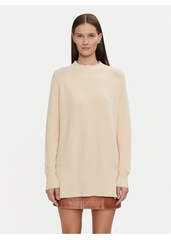 Kontatto Sweter 3M0128 Beżowy Relaxed Fit ze sklepu MODIVO w kategorii Swetry damskie - zdjęcie 182735666