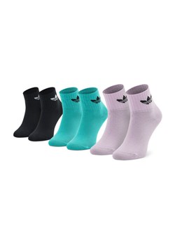 adidas Skarpety Wysokie Dziecięce Ankle HK7186 Czarny ze sklepu MODIVO w kategorii Skarpetki dziecięce - zdjęcie 182735717