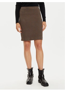Fransa Spódnica ołówkowa Noreen 20614444 Brązowy Slim Fit ze sklepu MODIVO w kategorii Spódnice - zdjęcie 182735858