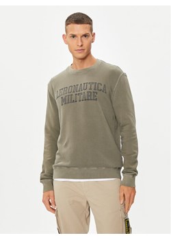 Aeronautica Militare Bluza 241FE1898F548 Zielony Comfort Fit ze sklepu MODIVO w kategorii Bluzy męskie - zdjęcie 182735949