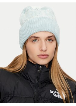 The North Face Czapka Retro Cabin Beanie NF0A88QW9BO Zielony ze sklepu MODIVO w kategorii Czapki zimowe damskie - zdjęcie 182736157