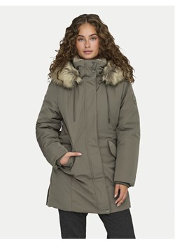 ONLY Parka New Priska 15300627 Szary Regular Fit ze sklepu MODIVO w kategorii Parki damskie - zdjęcie 182736235