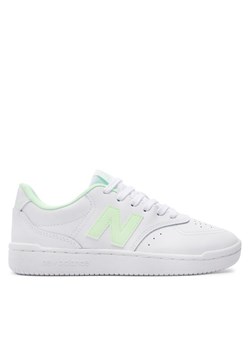 New Balance Sneakersy BBW80WMG Biały ze sklepu MODIVO w kategorii Buty sportowe damskie - zdjęcie 182736246