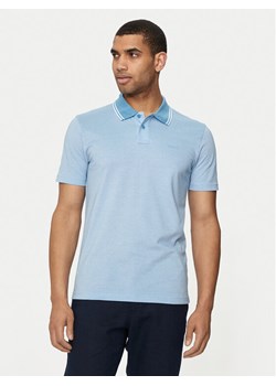 Boss Polo Peoxfordnew 50507814 Niebieski Relaxed Fit ze sklepu MODIVO w kategorii T-shirty męskie - zdjęcie 182736249