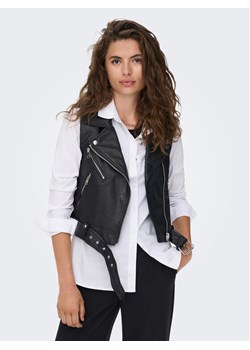 ONLY Bezrękawnik Vera 15239240 Czarny Regular Fit ze sklepu MODIVO w kategorii Kamizelki damskie - zdjęcie 182736275
