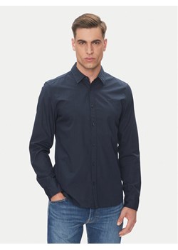 Mustang Koszula Canton 1016238 Granatowy Slim Fit ze sklepu MODIVO w kategorii Koszule męskie - zdjęcie 182736306