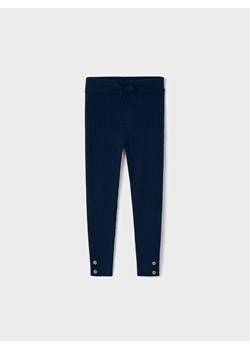 Mayoral Legginsy 10.582 Granatowy Regular Fit ze sklepu MODIVO w kategorii Spodnie dziewczęce - zdjęcie 182736365