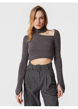 Edited Sweter Vaike EDT6416001000002 Szary Regular Fit ze sklepu MODIVO w kategorii Swetry damskie - zdjęcie 182736368