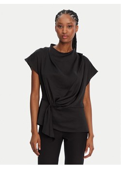 Bruuns Bazaar Bluzka Acacia BBW4427 Czarny Regular Fit ze sklepu MODIVO w kategorii Bluzki damskie - zdjęcie 182736396
