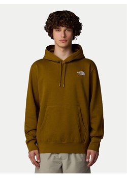 The North Face Bluza Essential NF0A89ES Zielony Relaxed Fit ze sklepu MODIVO w kategorii Bluzy męskie - zdjęcie 182736399