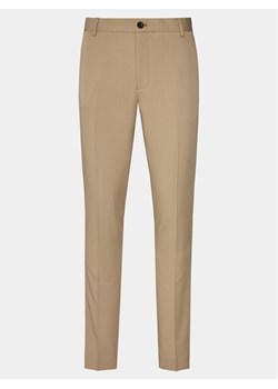Lindbergh Chinosy 30-006900 Beżowy Slim Fit ze sklepu MODIVO w kategorii Spodnie męskie - zdjęcie 182736435