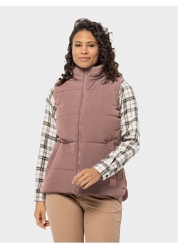 Jack Wolfskin Bezrękawnik White Frost Vest 1207371 Różowy Regular Fit ze sklepu MODIVO w kategorii Kamizelki damskie - zdjęcie 182736468
