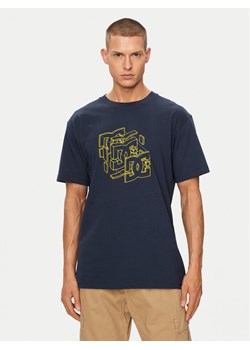 DC T-Shirt Rebuild Hss ADYZT05337 Granatowy Regular Fit ze sklepu MODIVO w kategorii T-shirty męskie - zdjęcie 182736495