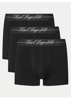 KARL LAGERFELD Komplet 3 par bokserek A1M47089 Czarny ze sklepu MODIVO w kategorii Majtki męskie - zdjęcie 182736567