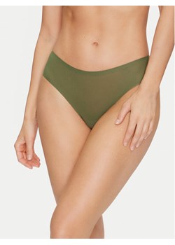Chantelle Figi brazylijskie Soft Stretch C10630 Zielony ze sklepu MODIVO w kategorii Majtki damskie - zdjęcie 182736825
