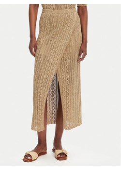 TWINSET Spódnica maxi 251TT3192 Beżowy Slim Fit ze sklepu MODIVO w kategorii Spódnice - zdjęcie 182736837