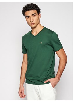 Lacoste T-Shirt TH6710 Zielony Regular Fit ze sklepu MODIVO w kategorii T-shirty męskie - zdjęcie 182736838