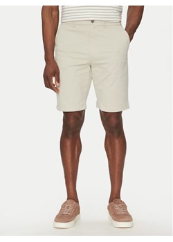 Calvin Klein Szorty materiałowe Modern Twill Reg. Straight Short K10K114068 Błękitny Regular Fit ze sklepu MODIVO w kategorii Spodenki męskie - zdjęcie 182736848