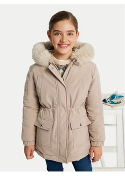 Mayoral Parka 7480 Beżowy Regular Fit ze sklepu MODIVO w kategorii Kurtki dziewczęce - zdjęcie 182736849