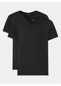 Mustang Komplet 2 t-shirtów 1014664 Czarny Regular Fit ze sklepu MODIVO w kategorii T-shirty męskie - zdjęcie 182736856
