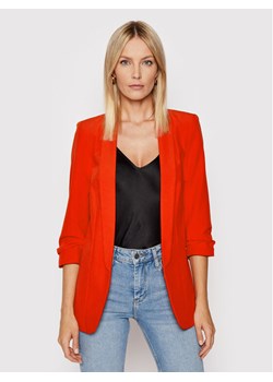 Pieces Marynarka Boss 17090996 Czerwony Regular Fit ze sklepu MODIVO w kategorii Marynarki damskie - zdjęcie 182736905