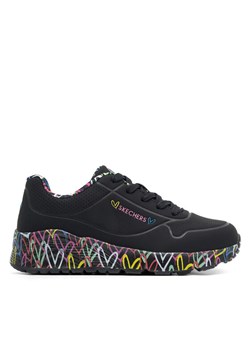 Skechers Sneakersy UNO LITE 314976L BKMT Czarny ze sklepu MODIVO w kategorii Buty sportowe dziecięce - zdjęcie 182736917