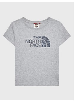 The North Face T-Shirt Graphic NF0A7X5B Szary Regular Fit ze sklepu MODIVO w kategorii T-shirty chłopięce - zdjęcie 182736966