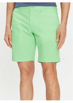 Tommy Hilfiger Szorty materiałowe Brooklyn MW0MW23563 Zielony Regular Fit ze sklepu MODIVO w kategorii Spodenki męskie - zdjęcie 182737137