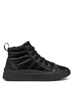 Geox Sneakersy J Laquinny Girl J46M3C 0LVBC C9999 M Czarny ze sklepu MODIVO w kategorii Buty sportowe dziecięce - zdjęcie 182737165
