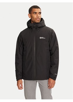 Jack Wolfskin Kurtka przeciwdeszczowa Wisper Ins A61870 Czarny Regular Fit - id: 0000303953362 - marki Jack Wolfskin - 182737179 Jack Wolfskin Kurtka przeciwdeszczowa Wisper Ins A61870 Czarny Regular Fit ze sklepu MODIVO w kategorii Kurtki męskie - zdjęcie 182737179